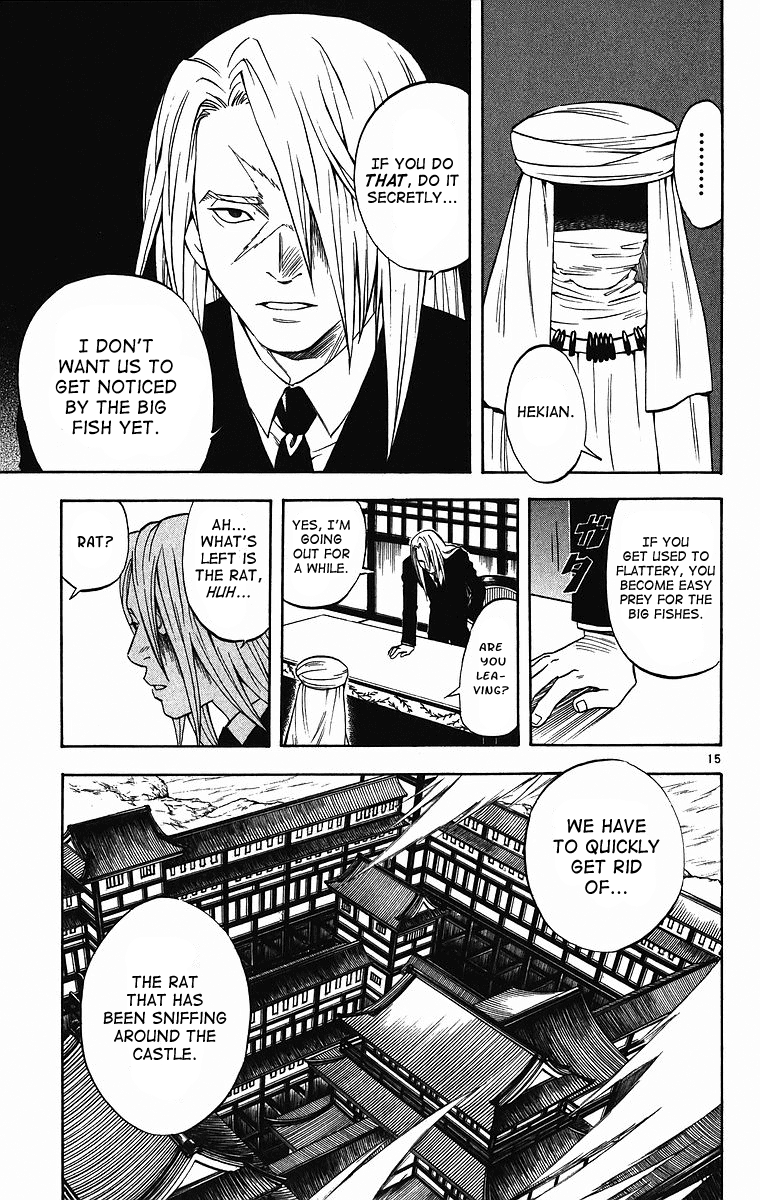 Kekkaishi Chapter 81 page 16 - Chapter 81: Rat