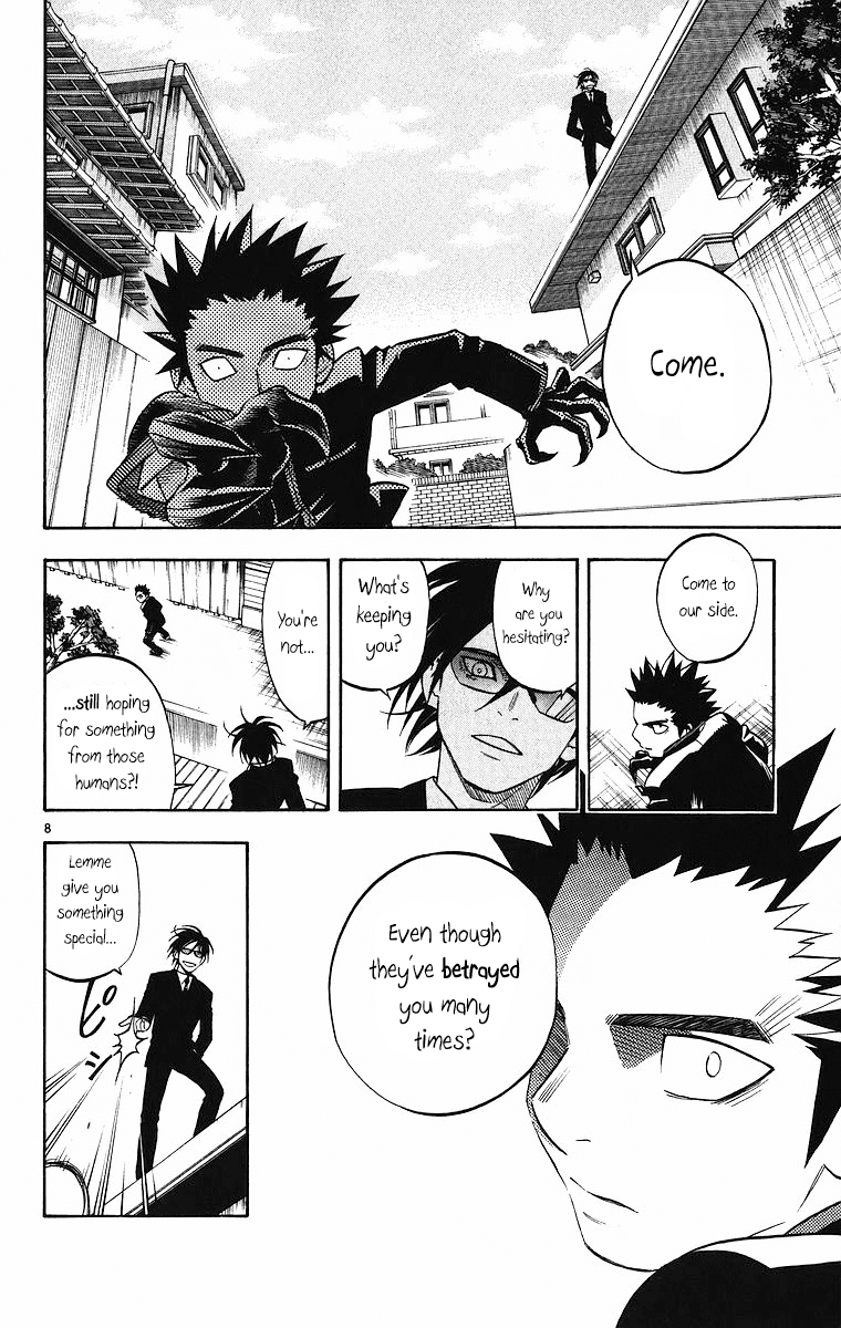 Kekkaishi Chapter 85 page 8 - Chapter 85: Agony