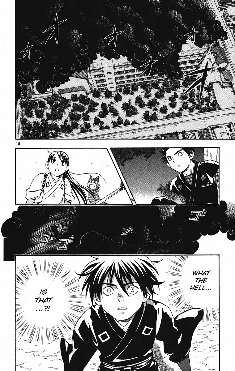 Kekkaishi Chapter 88 page 18 - Chapter 88: Kokubourou's Invasion