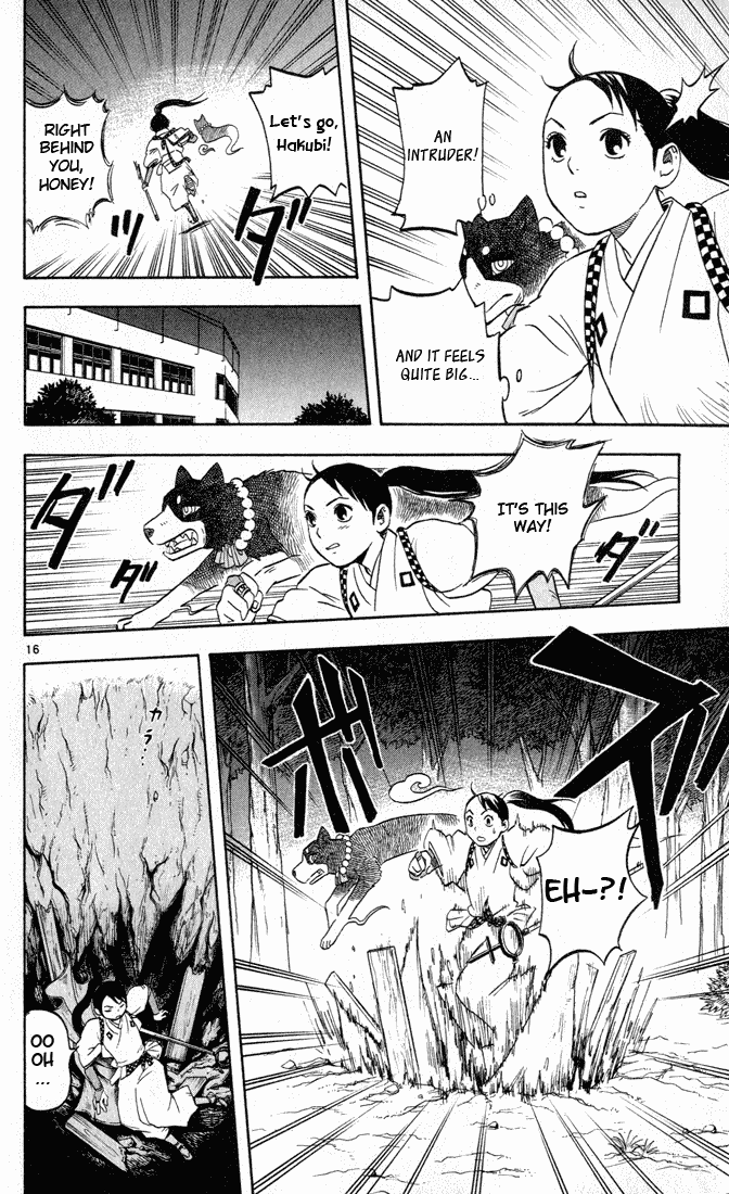 Kekkaishi Chapter 9 page 16 - Chapter 9: Demon Tamer