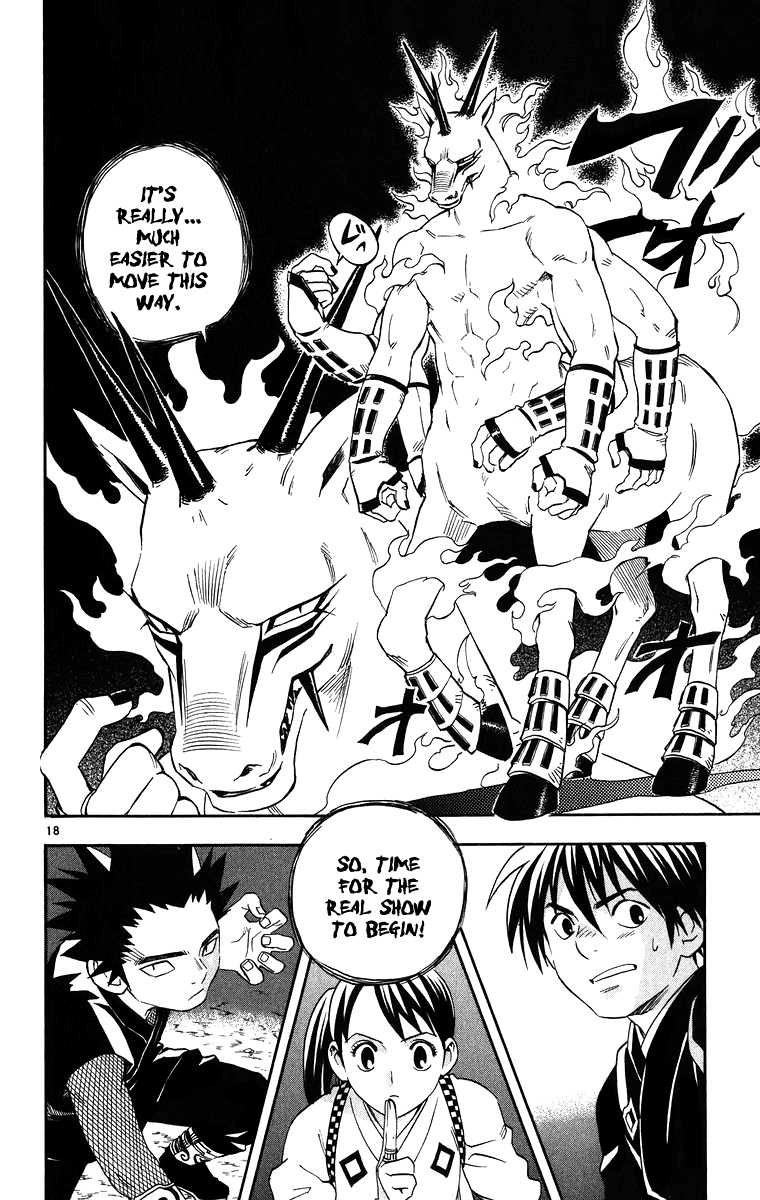 Kekkaishi Chapter 90 page 19 - Chapter 90: Cooperation