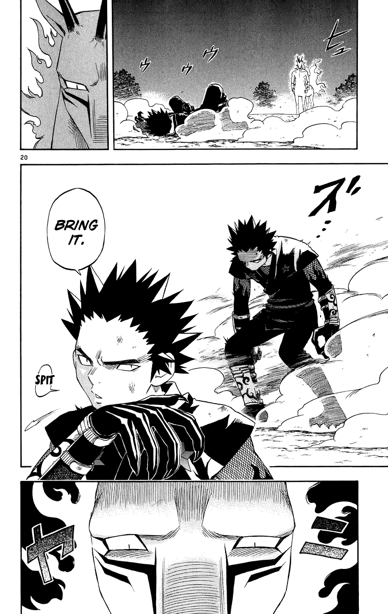 Kekkaishi Chapter 91 page 20 - Chapter 91: Demon of Flames
