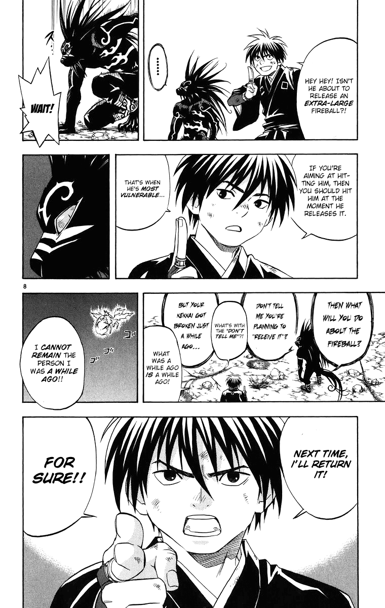 Kekkaishi Chapter 93 page 9 - Chapter 93: Omen