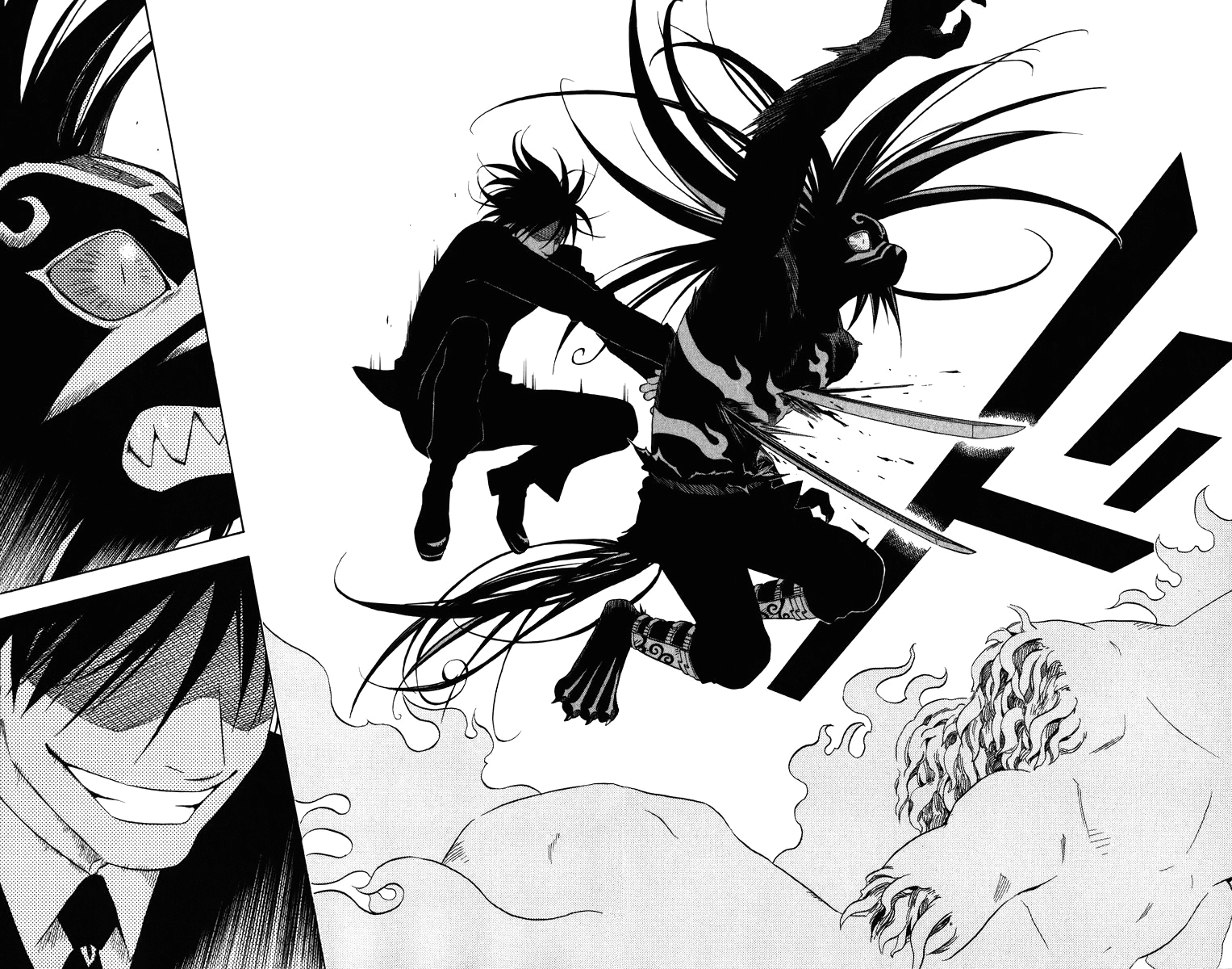 Kekkaishi Chapter 94 page 15 - Chapter 94: Sea of Flames