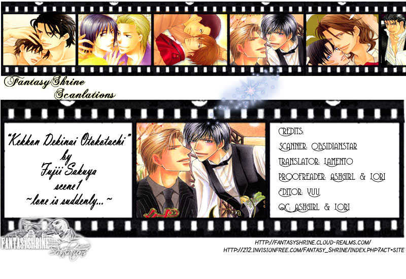 Kekkon Dekinai Otokotachi Chapter 1 page 10 - Chapter 1 : Love Suddenly...