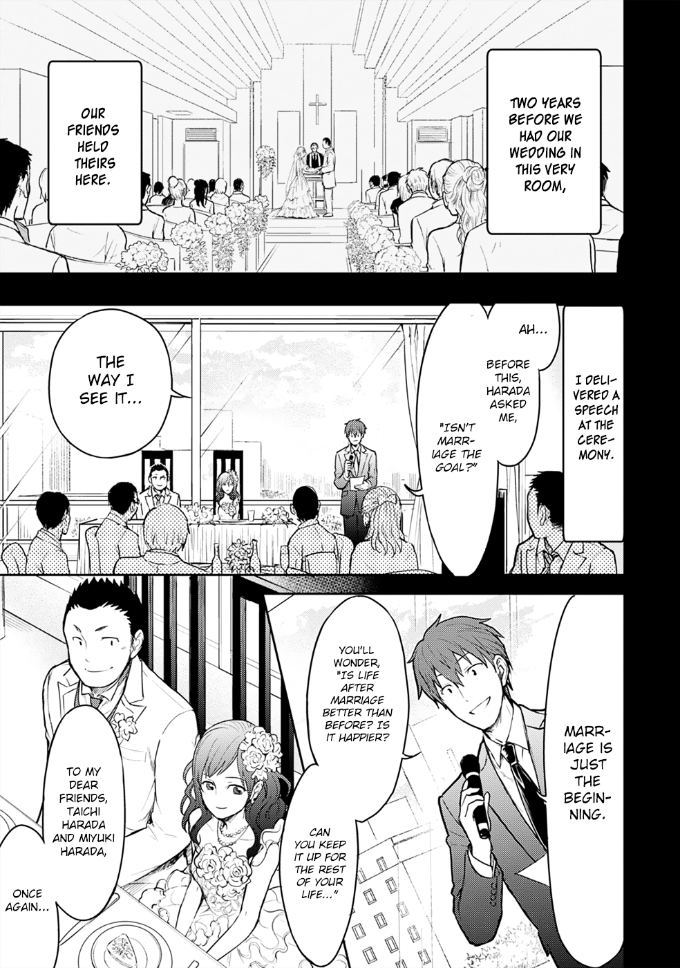 Kekkonshite mo Koishiteru Chapter 19 page 2 - Chapter 19: The Entire Family, Together.