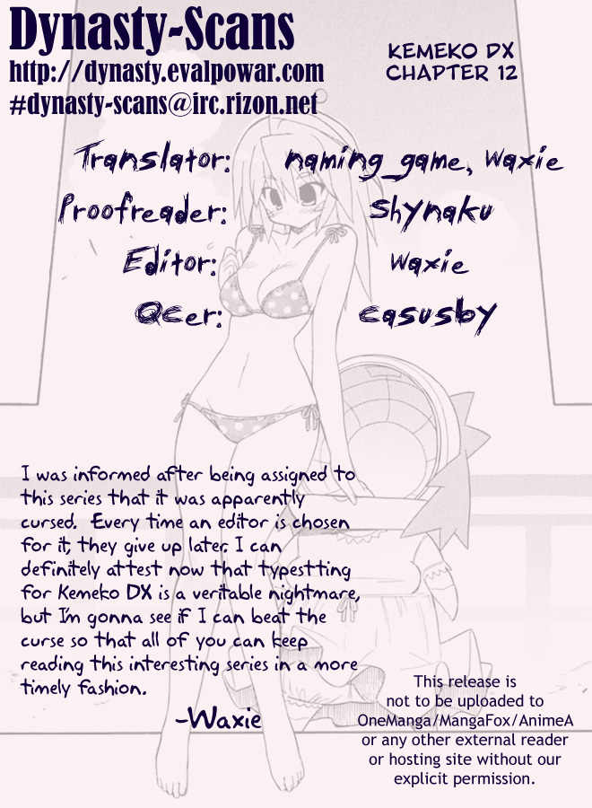 Kemeko Deluxe! Chapter 12 page 29 - Chapter 12
