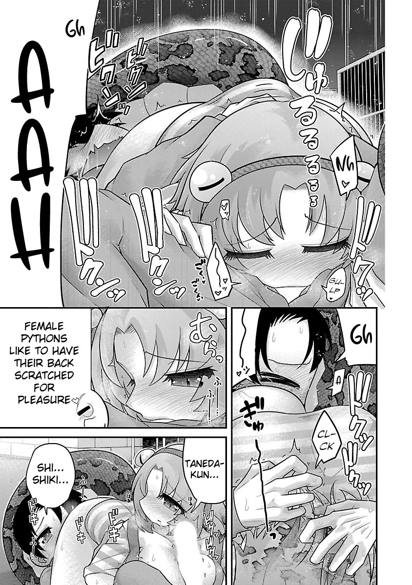 Kemokko Dobutsuen! Chapter 17 page 13 - Chapter 17: Shiki The Python