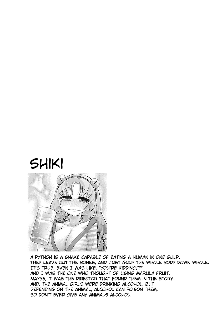 Kemokko Dobutsuen! Chapter 17 page 21 - Chapter 17: Shiki The Python