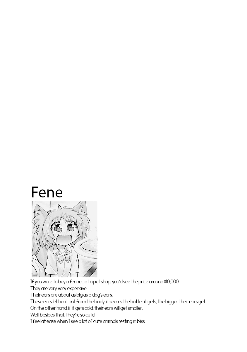 Kemokko Dobutsuen! Chapter 8 page 21 - Chapter 8: Fene the Fennec