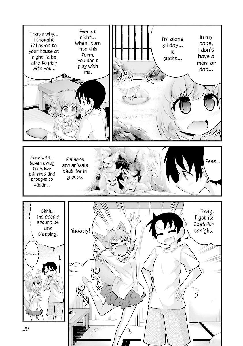 Kemokko Dobutsuen! Chapter 8 page 5 - Chapter 8: Fene the Fennec