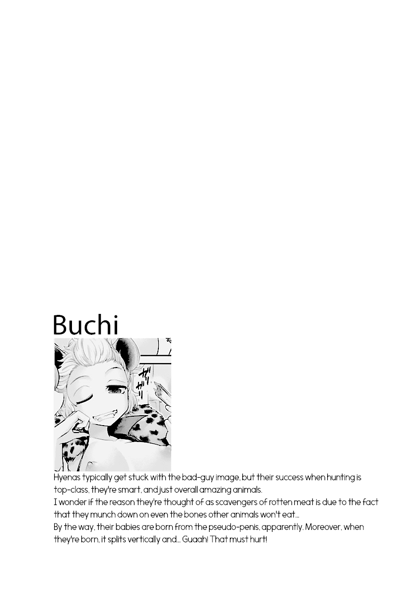 Kemokko Dobutsuen! Chapter 9 page 21 - Chapter 9: Buchi the Hyena