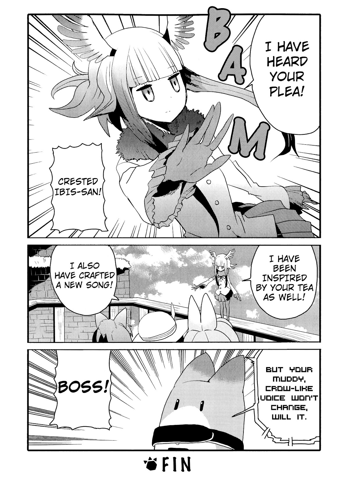 Kemono Friends Comic A La Carte Japari Park Anthology Chapter 4 page 8 - Chapter 4 : "Welcome to Japari Cafe~"
