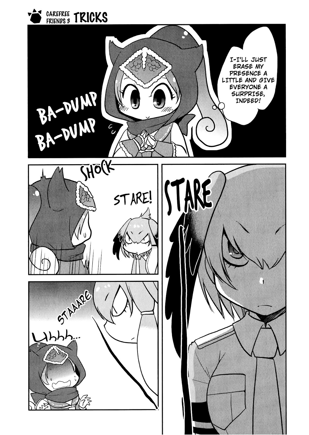 Kemono Friends Comic A La Carte Japari Park Anthology Chapter 5 page 5 - Chapter 5 : "Carefree Friends"