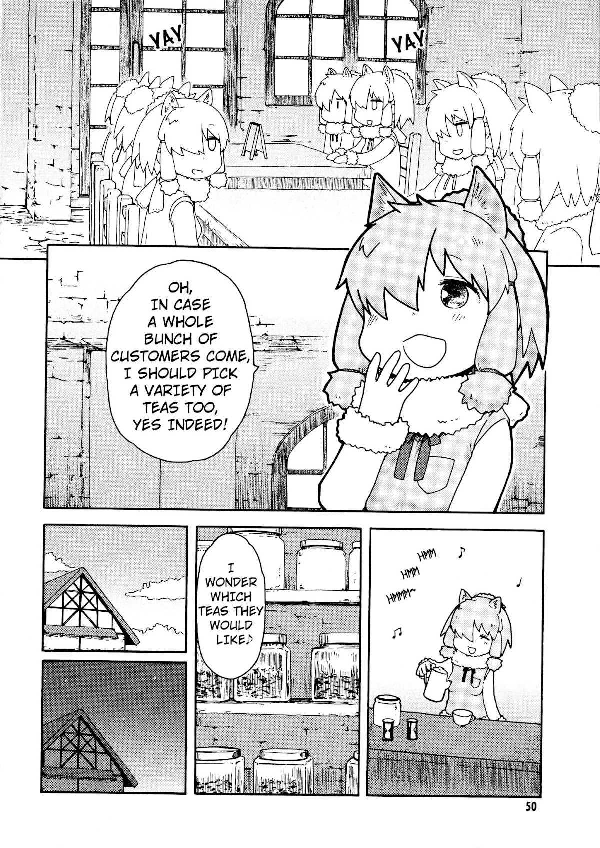 Kemono Friends Comic A La Carte Japari Park Anthology Chapter 6 page 4 - Chapter 6 : "Japari Cafe Beginnings"