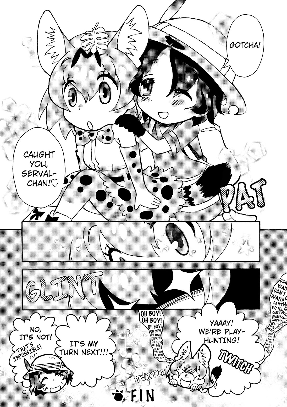 Kemono Friends Comic A La Carte Japari Park Anthology Chapter 8 page 8 - Chapter 8 : "Japari Buns are Scaaary!"