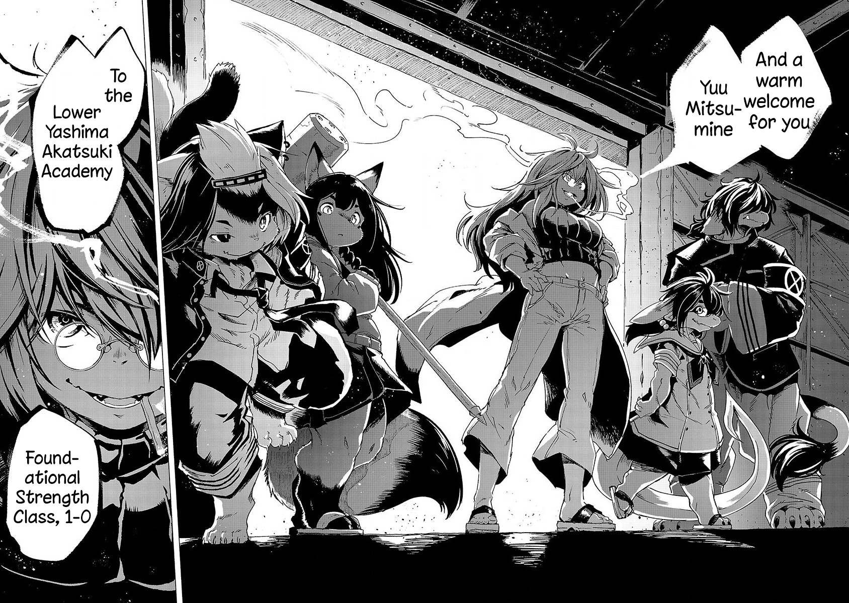 Kemono Giga Chapter 1 page 49 - Chapter 1: Akatsuki Academy's Transfer Student