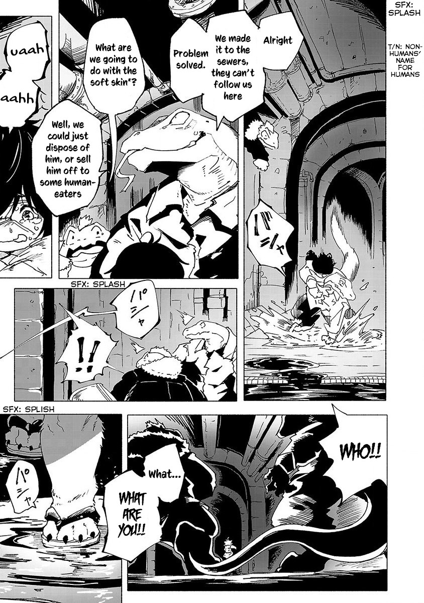 Kemono Giga Chapter 1 page 8 - Chapter 1: Akatsuki Academy's Transfer Student