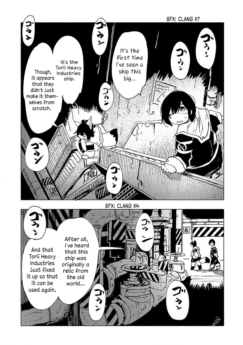 Kemono Giga Chapter 34 page 5 - Chapter 34: Aboard A Ship