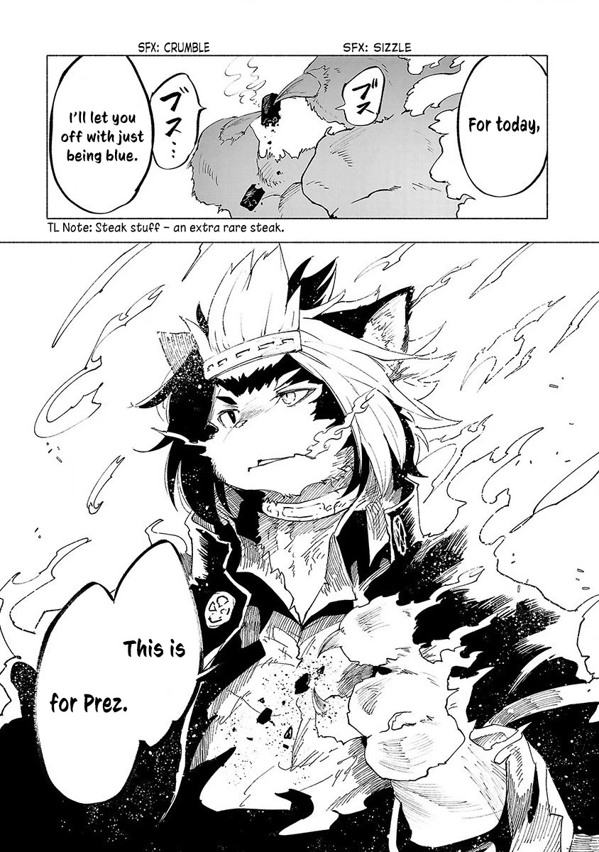 Kemono Giga Chapter 39 page 15 - Chapter 39: Burning Bright