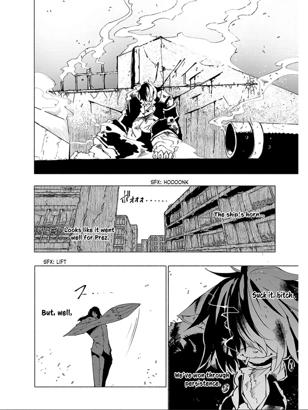 Kemono Giga Chapter 60 page 3 - Chapter 60: Bye