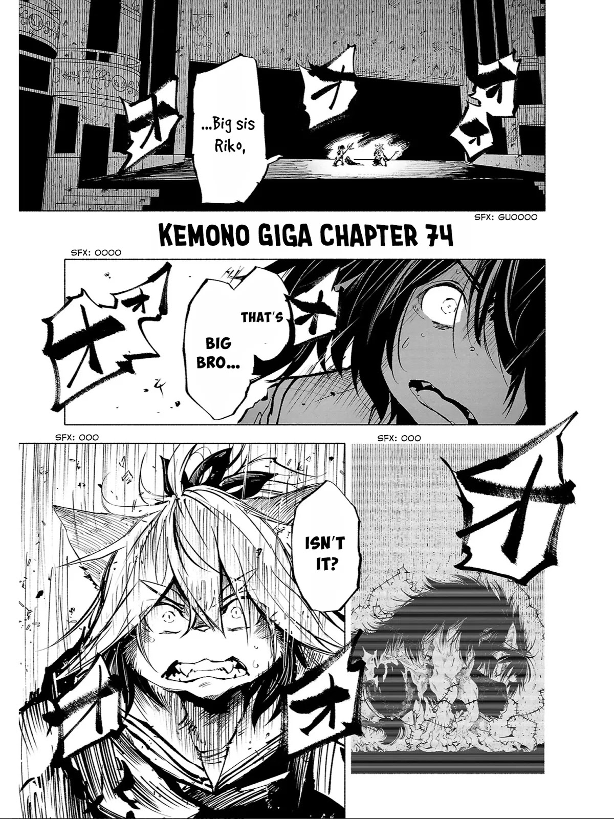 Kemono Giga Chapter 74 page 5 - Chapter 74: Tears of Blood