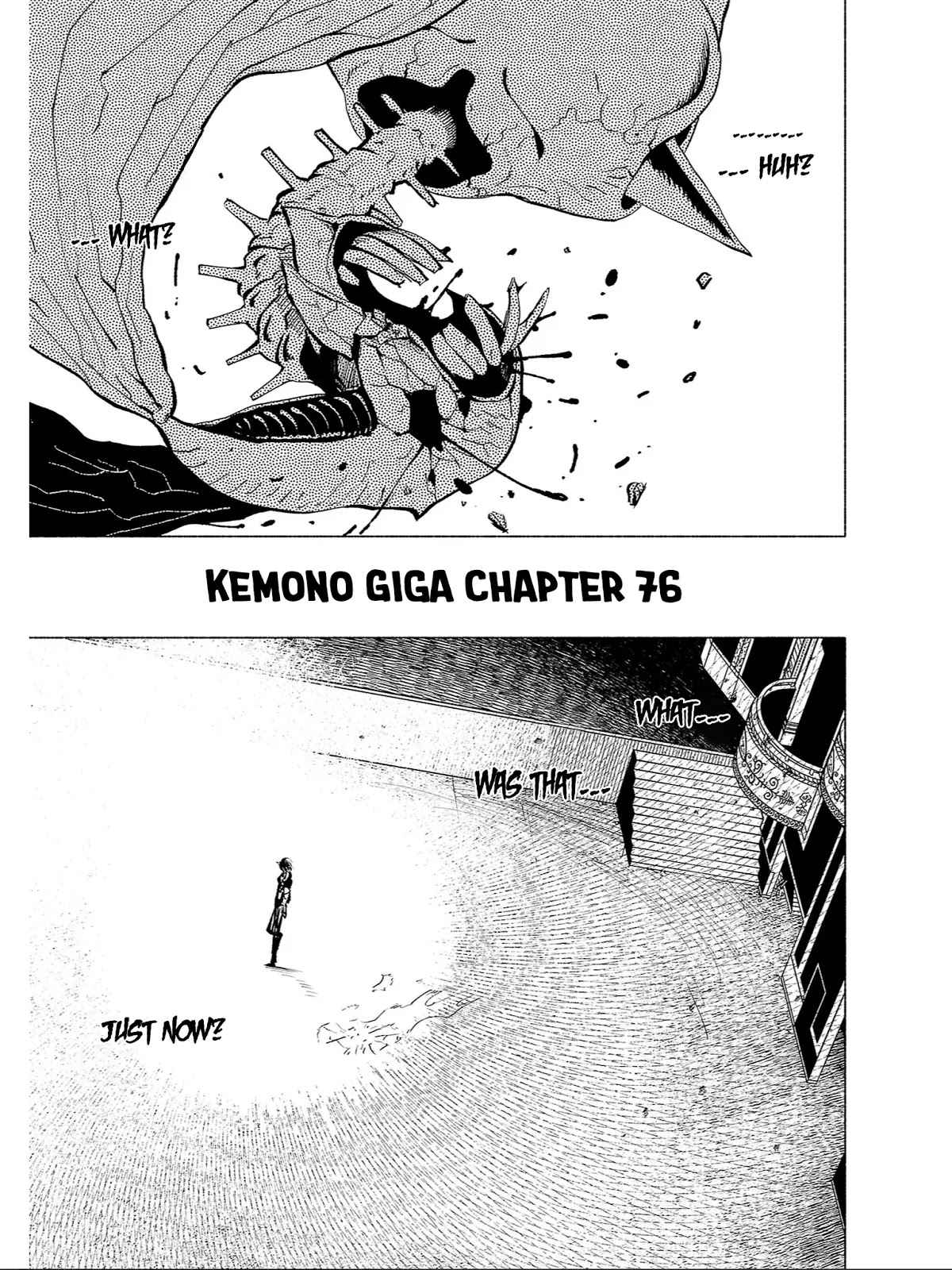 Kemono Giga Chapter 76 page 2 - Chapter 76: Monster