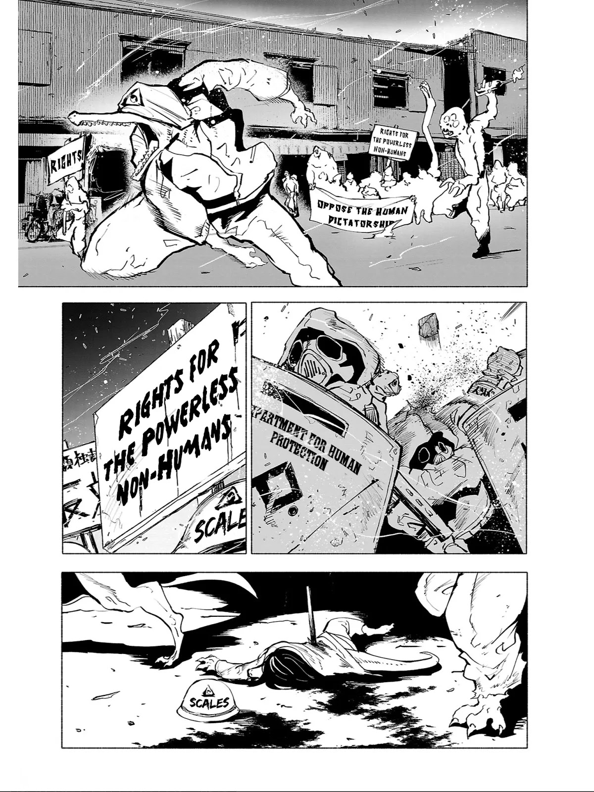 Kemono Giga Chapter 86 page 14 - Chapter 86: Encroachment