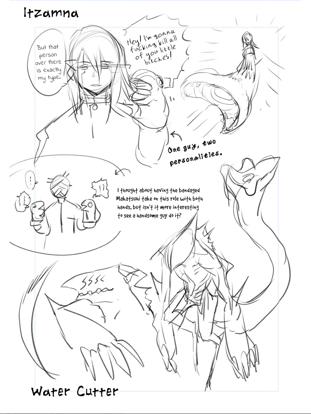 Kemono Giga Chapter 89.5 page 11 - Chapter 89.5: Kemono Giga + Kemono Attack Squad Akatsuki Concept Art