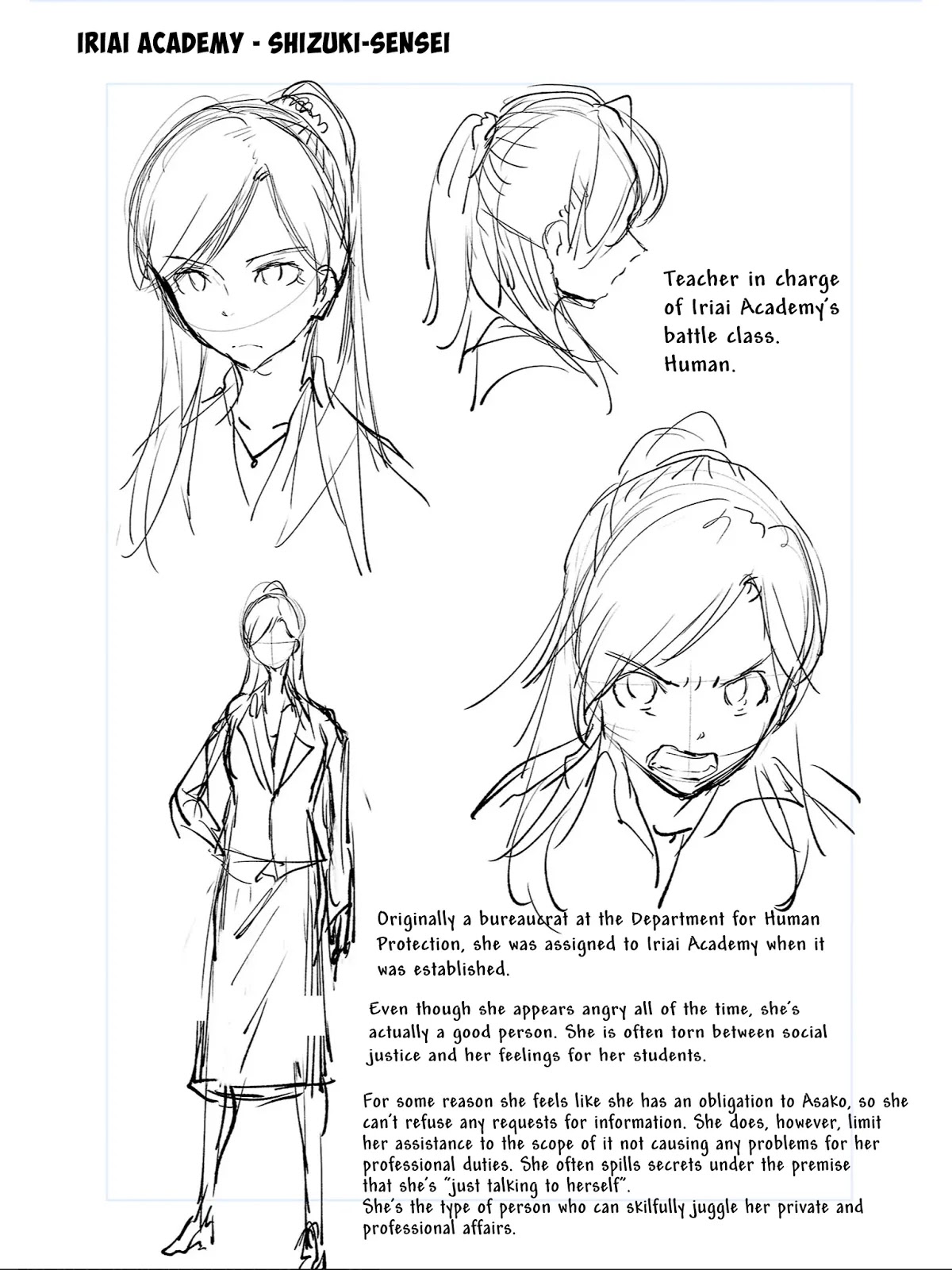 Kemono Giga Chapter 89.5 page 13 - Chapter 89.5: Kemono Giga + Kemono Attack Squad Akatsuki Concept Art
