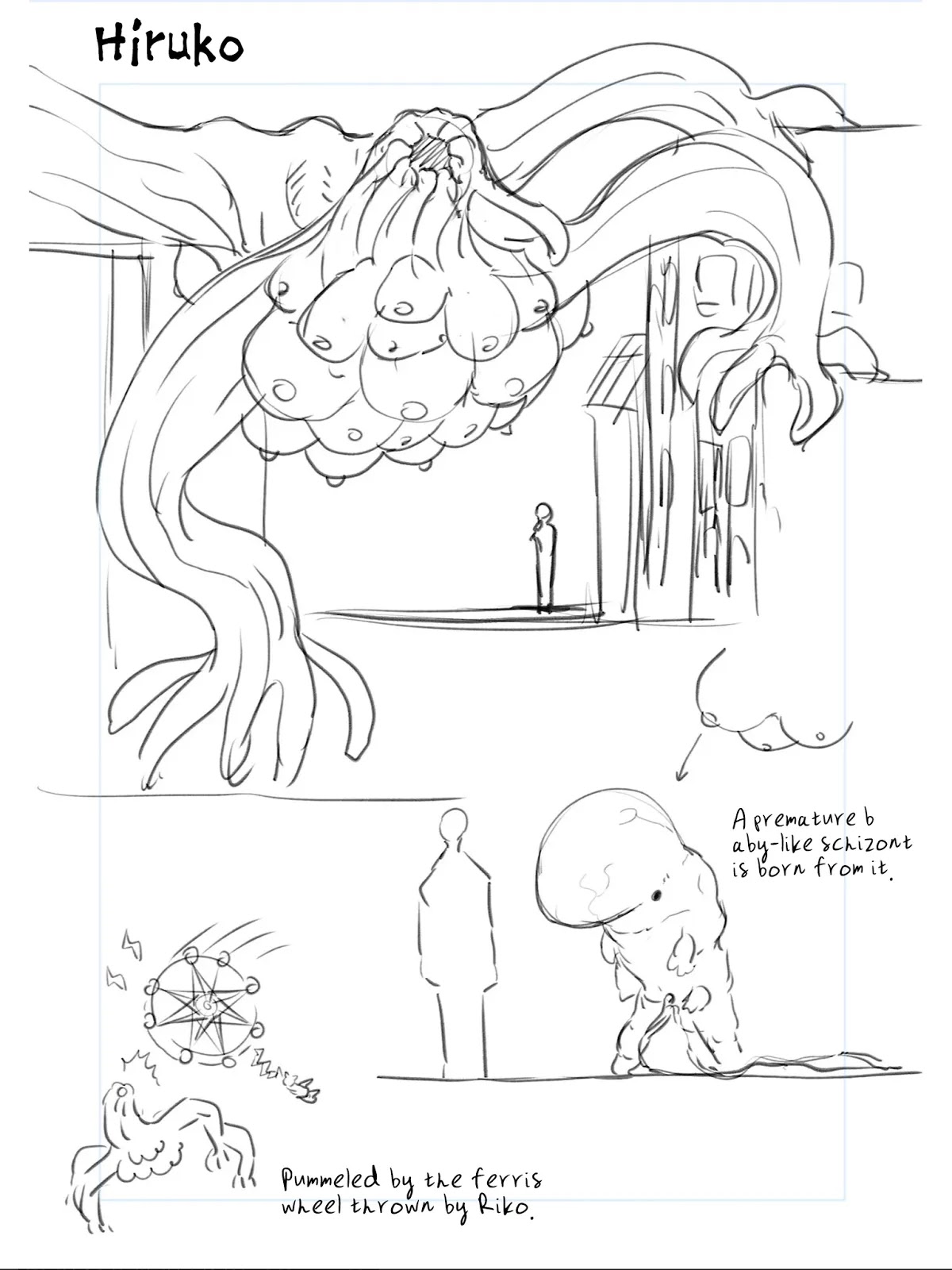 Kemono Giga Chapter 89.5 page 14 - Chapter 89.5: Kemono Giga + Kemono Attack Squad Akatsuki Concept Art