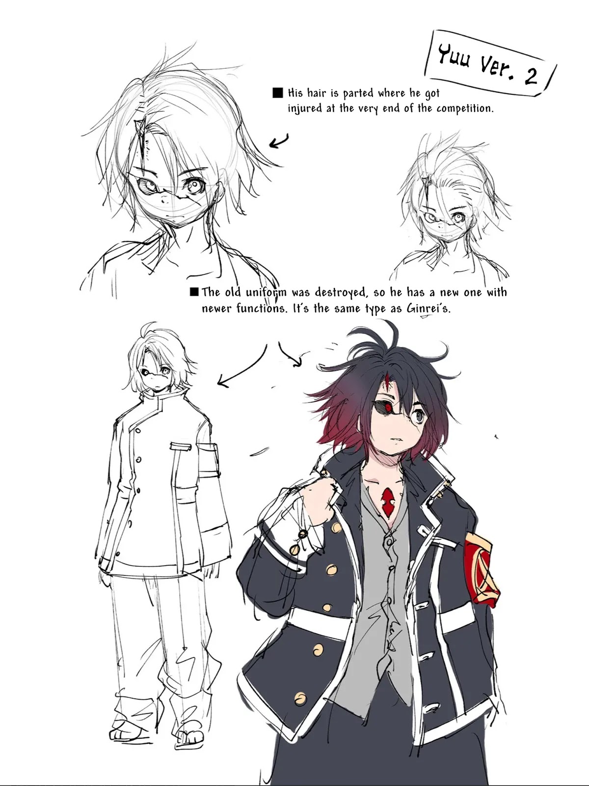 Kemono Giga Chapter 89.5 page 20 - Chapter 89.5: Kemono Giga + Kemono Attack Squad Akatsuki Concept Art