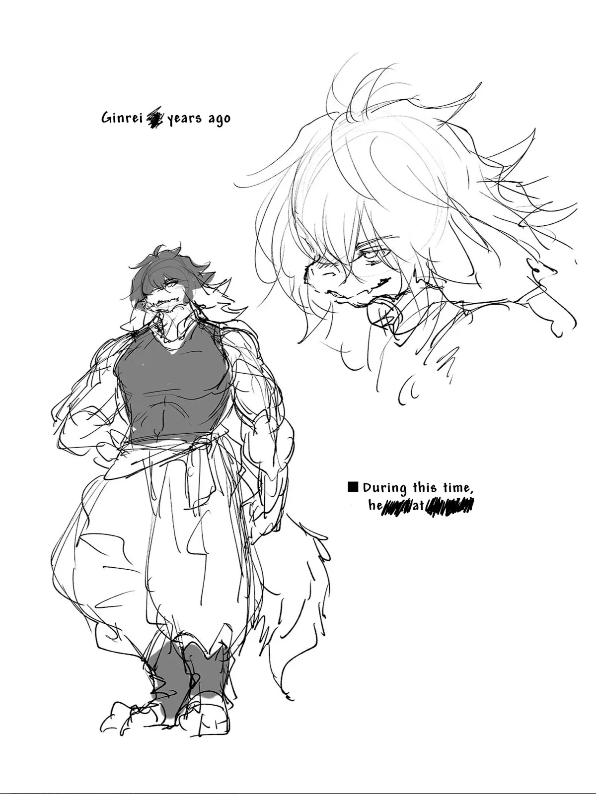 Kemono Giga Chapter 89.5 page 25 - Chapter 89.5: Kemono Giga + Kemono Attack Squad Akatsuki Concept Art