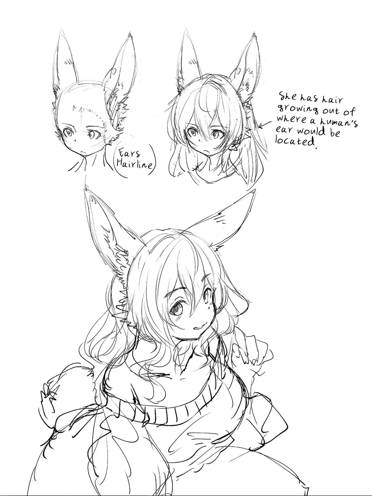 Kemono Giga Chapter 89.5 page 31 - Chapter 89.5: Kemono Giga + Kemono Attack Squad Akatsuki Concept Art