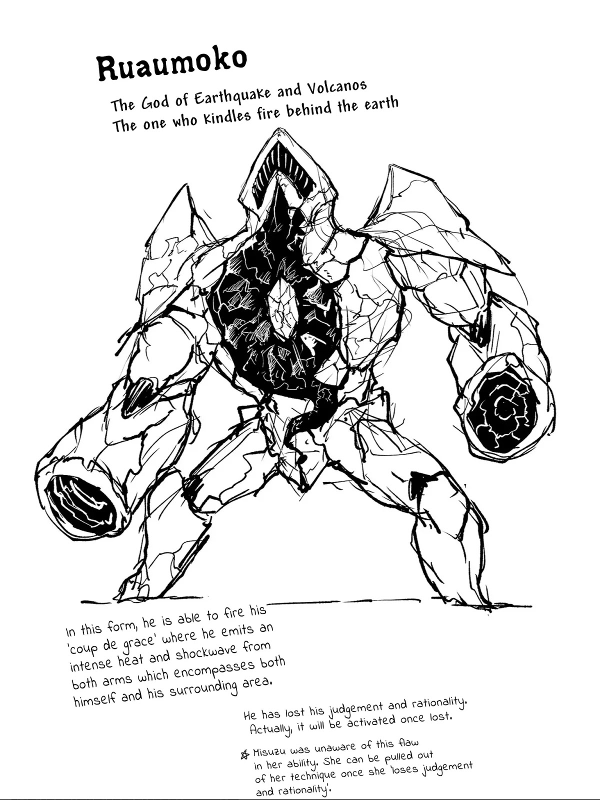 Kemono Giga Chapter 89.5 page 6 - Chapter 89.5: Kemono Giga + Kemono Attack Squad Akatsuki Concept Art