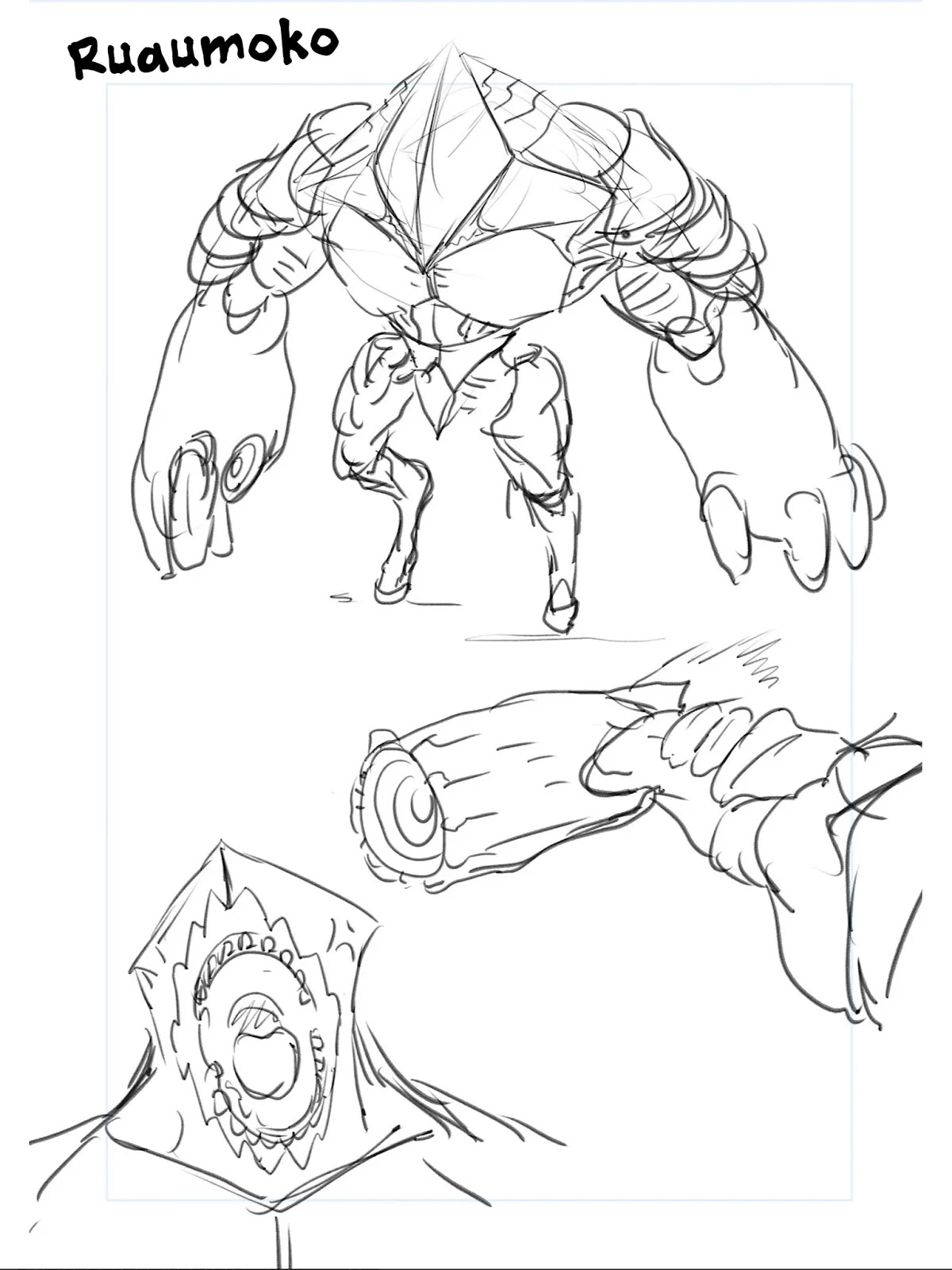 Kemono Giga Chapter 89.5 page 7 - Chapter 89.5: Kemono Giga + Kemono Attack Squad Akatsuki Concept Art