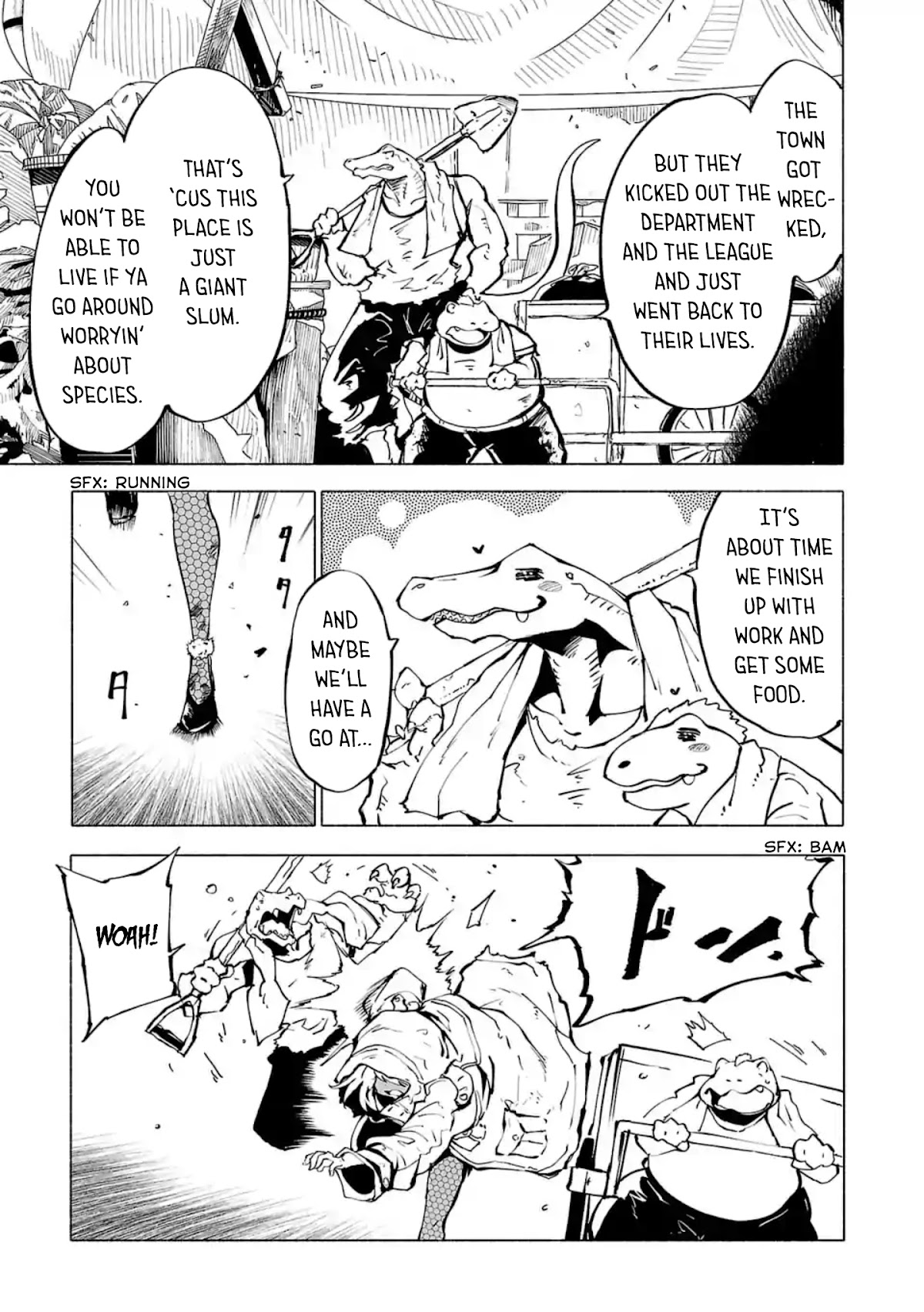 Kemono Giga Chapter 89.6 page 4 - Chapter 89.6: Kemono Attack Squad Akatsuki Preview Chapter