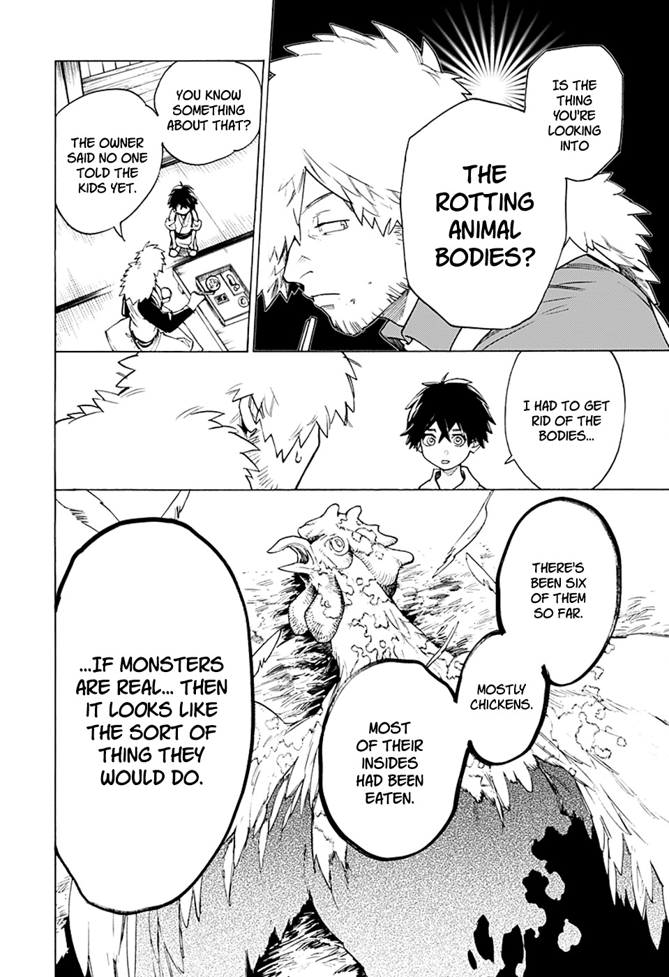 Kemono Jihen Chapter 1 page 22 - Chapter 1: The Dorotabo of the Deer Village