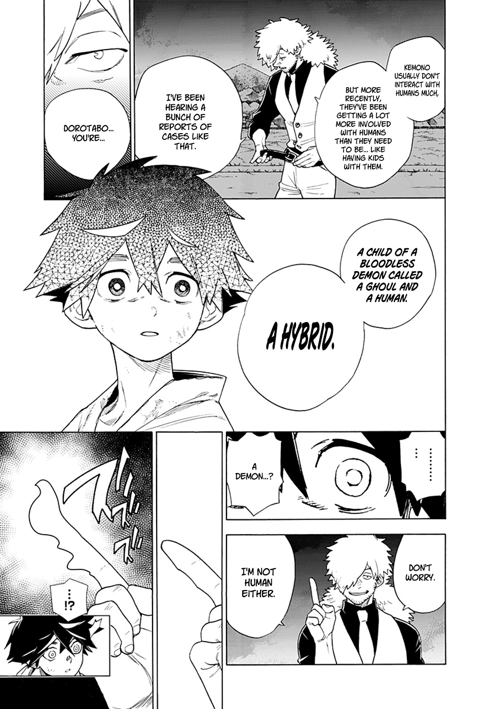Kemono Jihen Chapter 1 page 47 - Chapter 1: The Dorotabo of the Deer Village