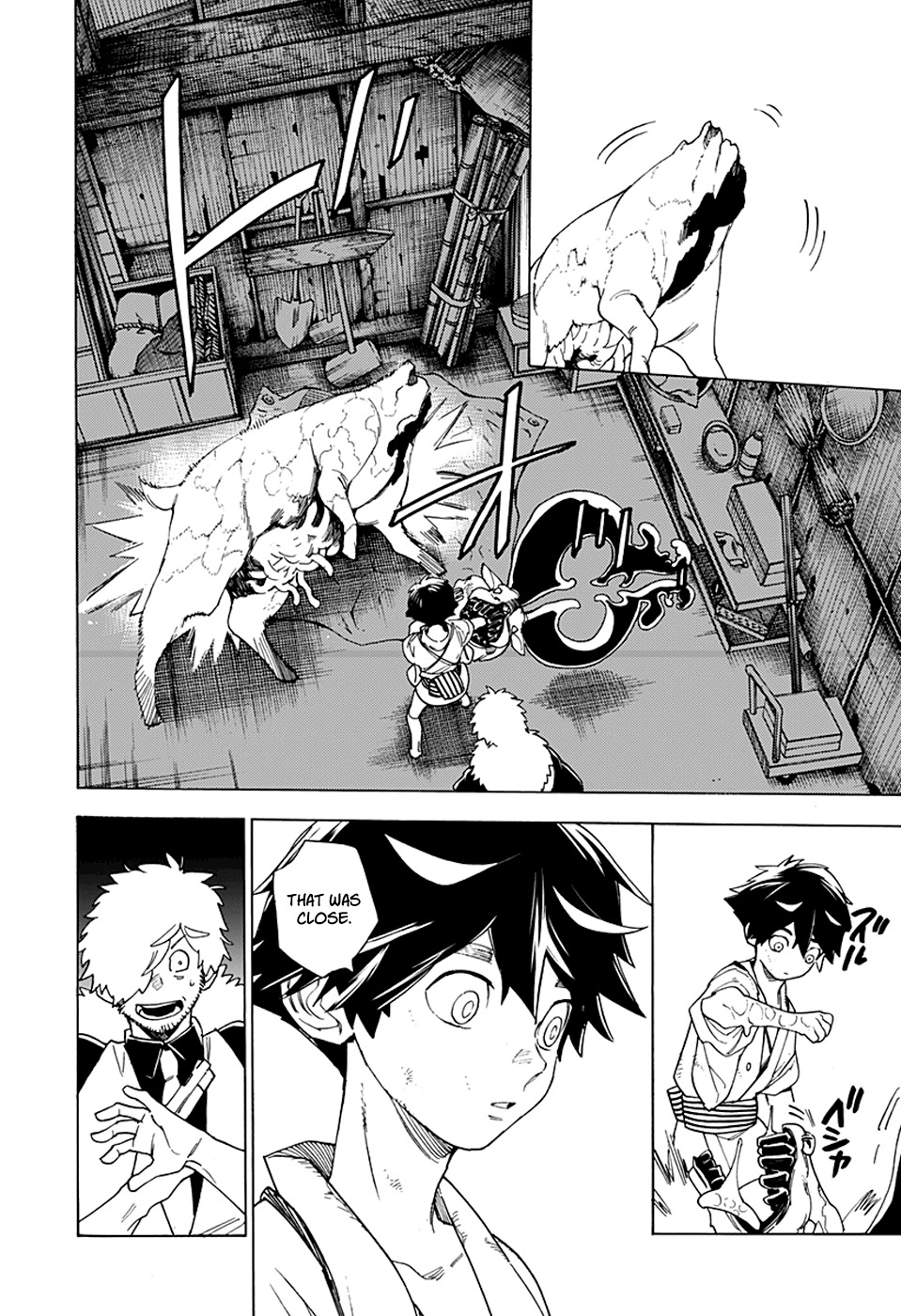 Kemono Jihen Chapter 1 page 59 - Chapter 1: The Dorotabo of the Deer Village