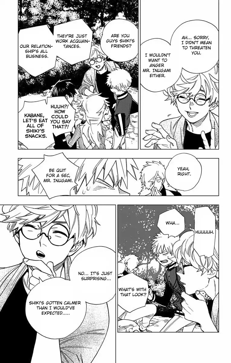 Kemono Jihen Chapter 11 page 14 - Chapter 11: The Spider's Thread