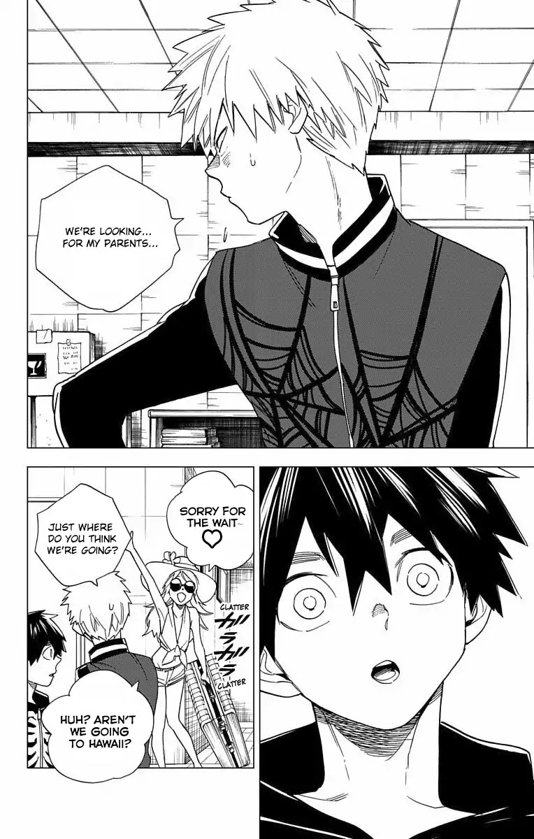 Kemono Jihen Chapter 11 page 5 - Chapter 11: The Spider's Thread