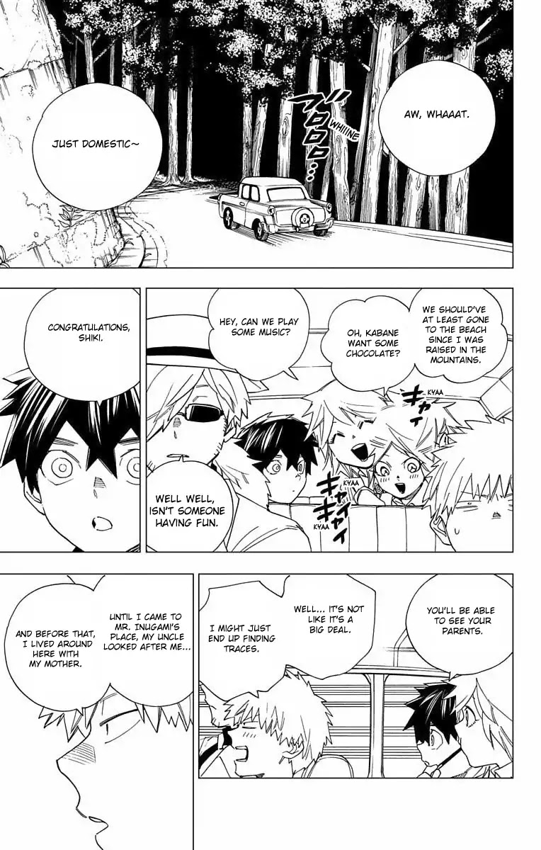 Kemono Jihen Chapter 11 page 6 - Chapter 11: The Spider's Thread