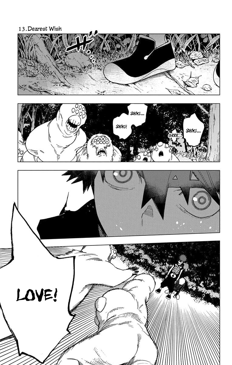 Kemono Jihen Chapter 13 page 1 - Chapter 13: Dearest Wish