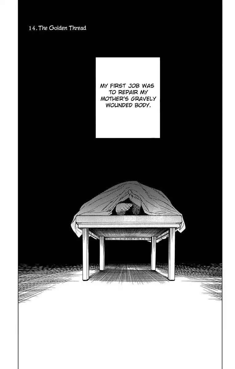 Kemono Jihen Chapter 14 page 1 - Chapter 14: The Golden Thread