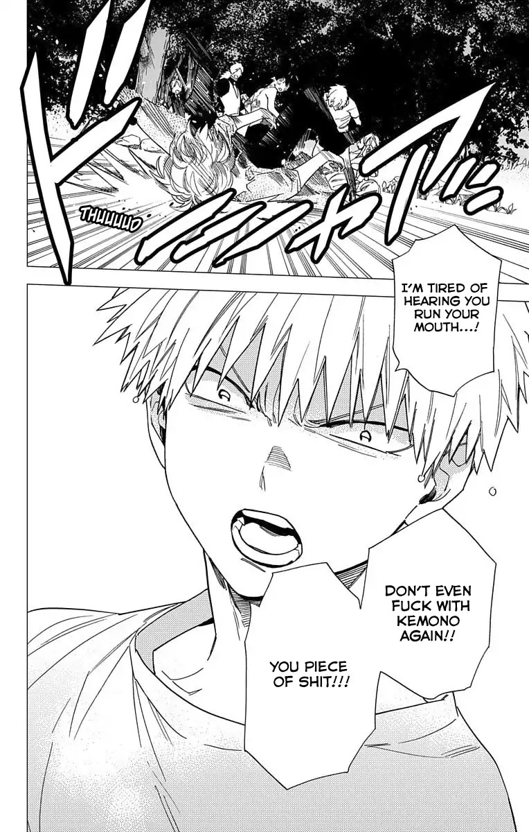 Kemono Jihen Chapter 14 page 17 - Chapter 14: The Golden Thread