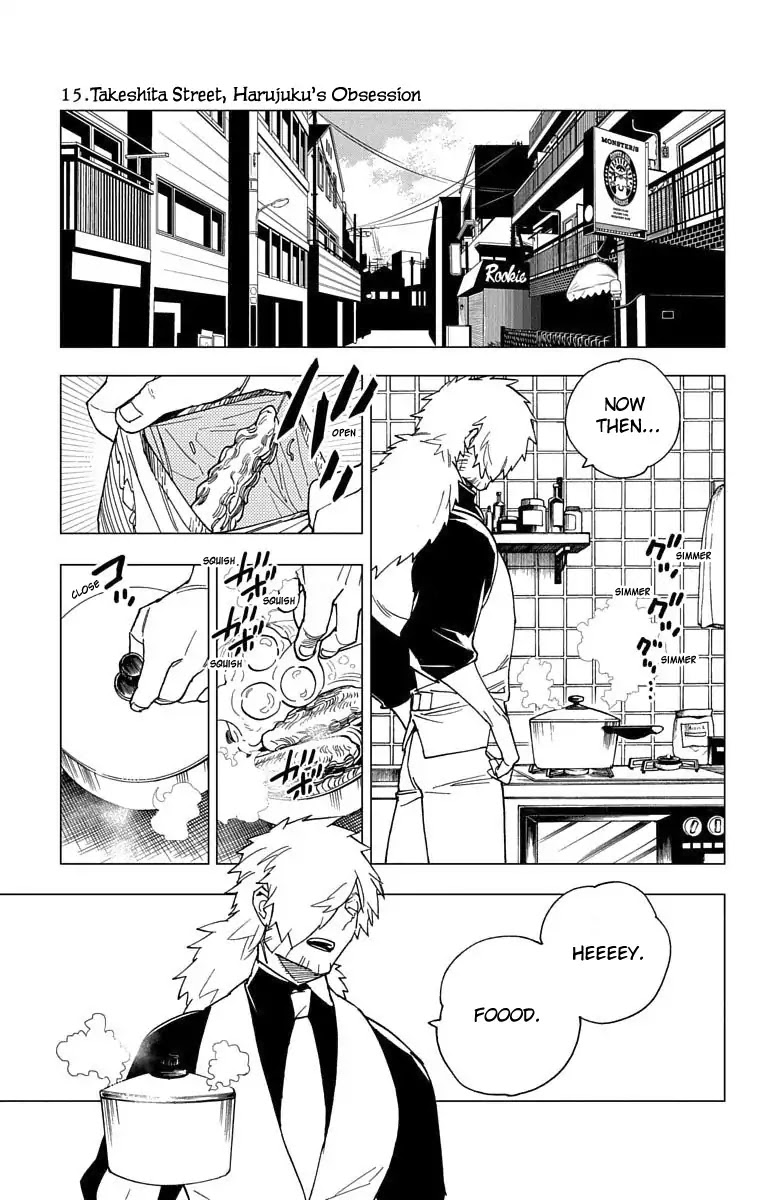 Kemono Jihen Chapter 15 page 1 - Chapter 15: Takeshita Street, Harujuku's Obsession