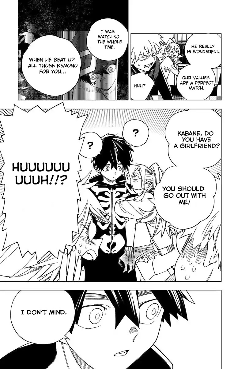 Kemono Jihen Chapter 15 page 11 - Chapter 15: Takeshita Street, Harujuku's Obsession
