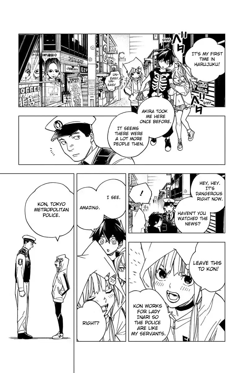 Kemono Jihen Chapter 15 page 19 - Chapter 15: Takeshita Street, Harujuku's Obsession