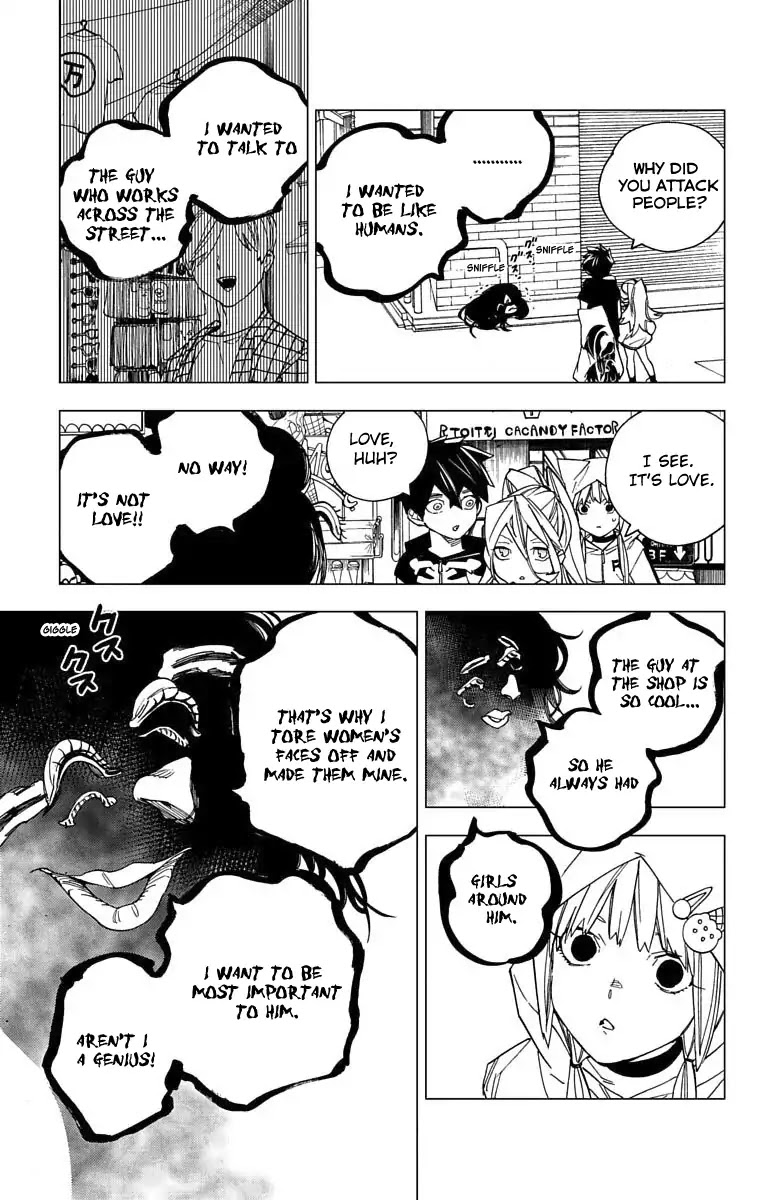 Kemono Jihen Chapter 15 page 27 - Chapter 15: Takeshita Street, Harujuku's Obsession
